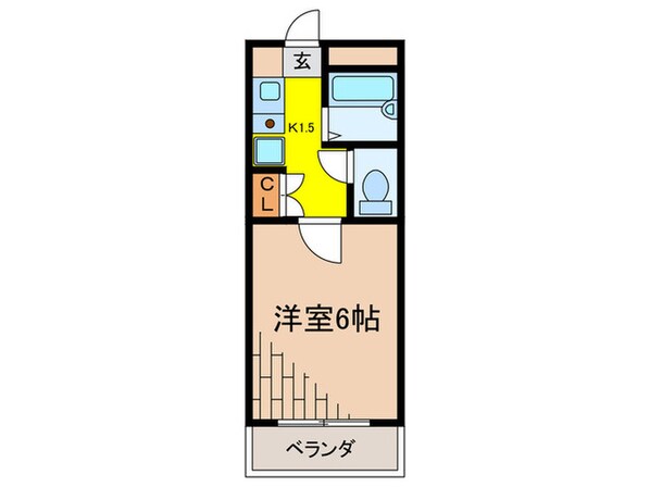 エクセレント片倉の物件間取画像